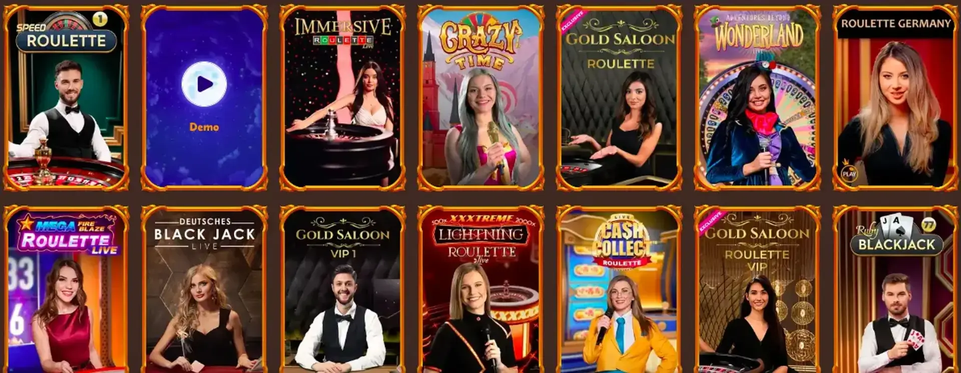 Mesas de casino en vivo de Abuking: ruleta y blackjack con crupier real